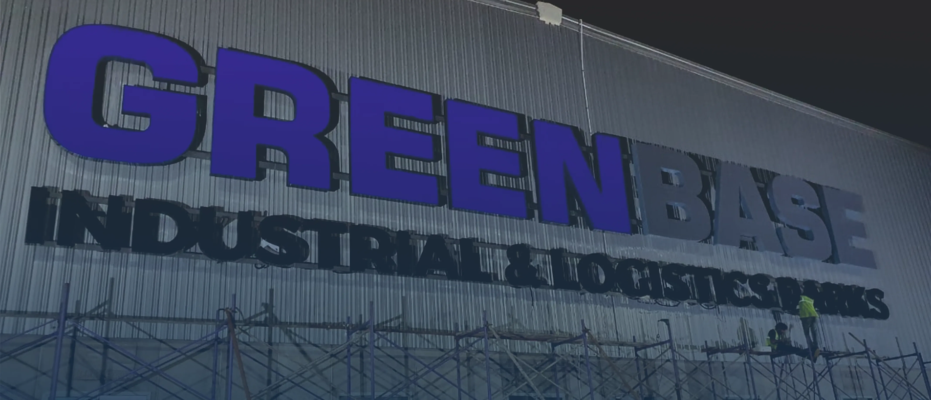 GI & Aluminium Letter signage installation showcasing SignJunction's professional work