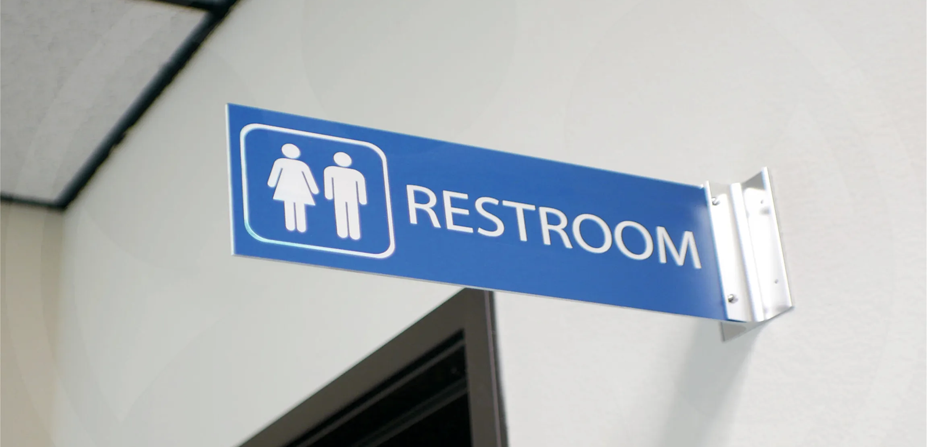 Restroom Signs signage installation showcasing SignJunction's professional work