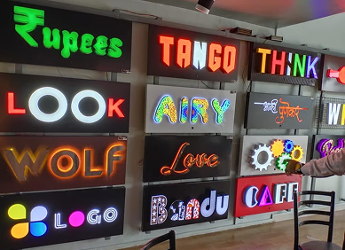 Liquid Letter Signs project 4