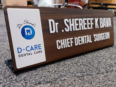 Custom Nameplates project 1