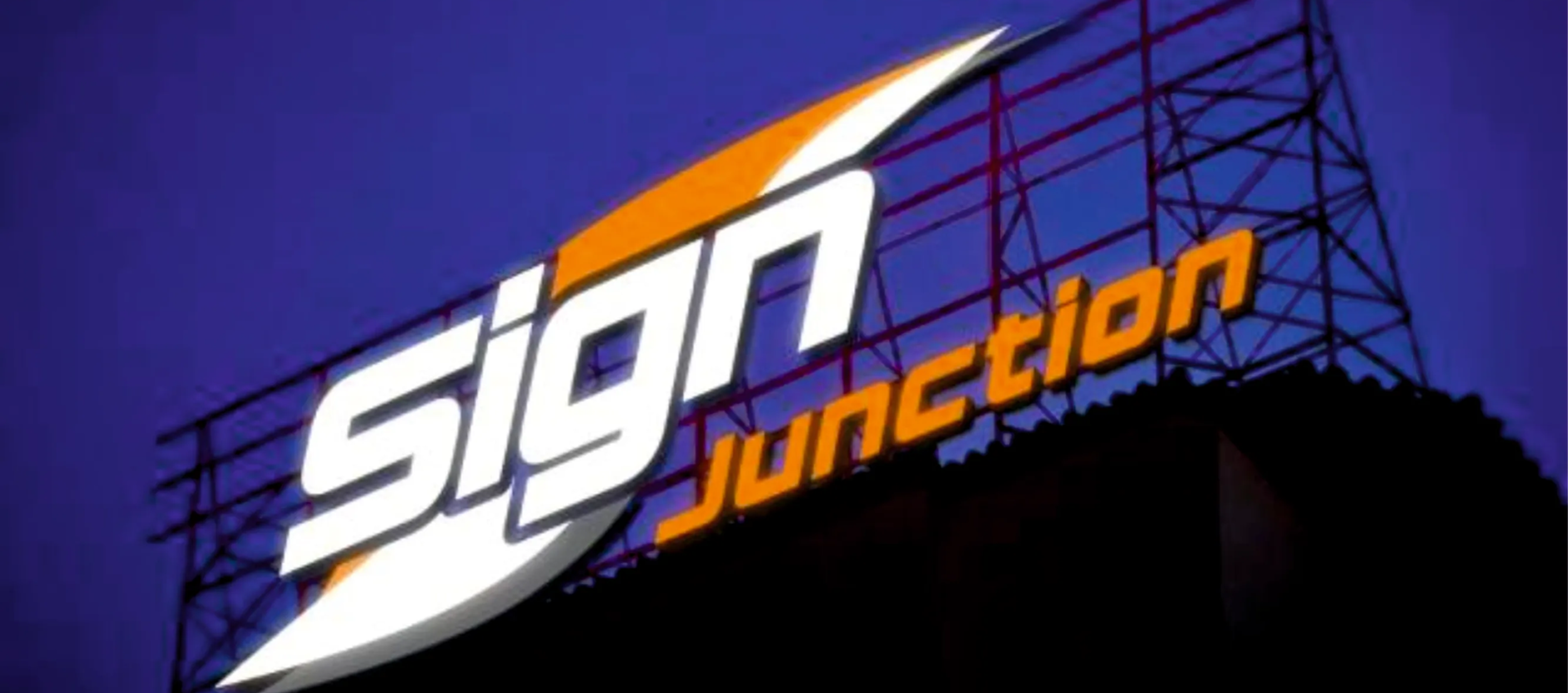 Professional LATITUDE LED signage installation showcasing Sign Junction's premium commercial signboard solutions and expert installation capabilities