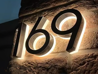 Room Number Signs project 4