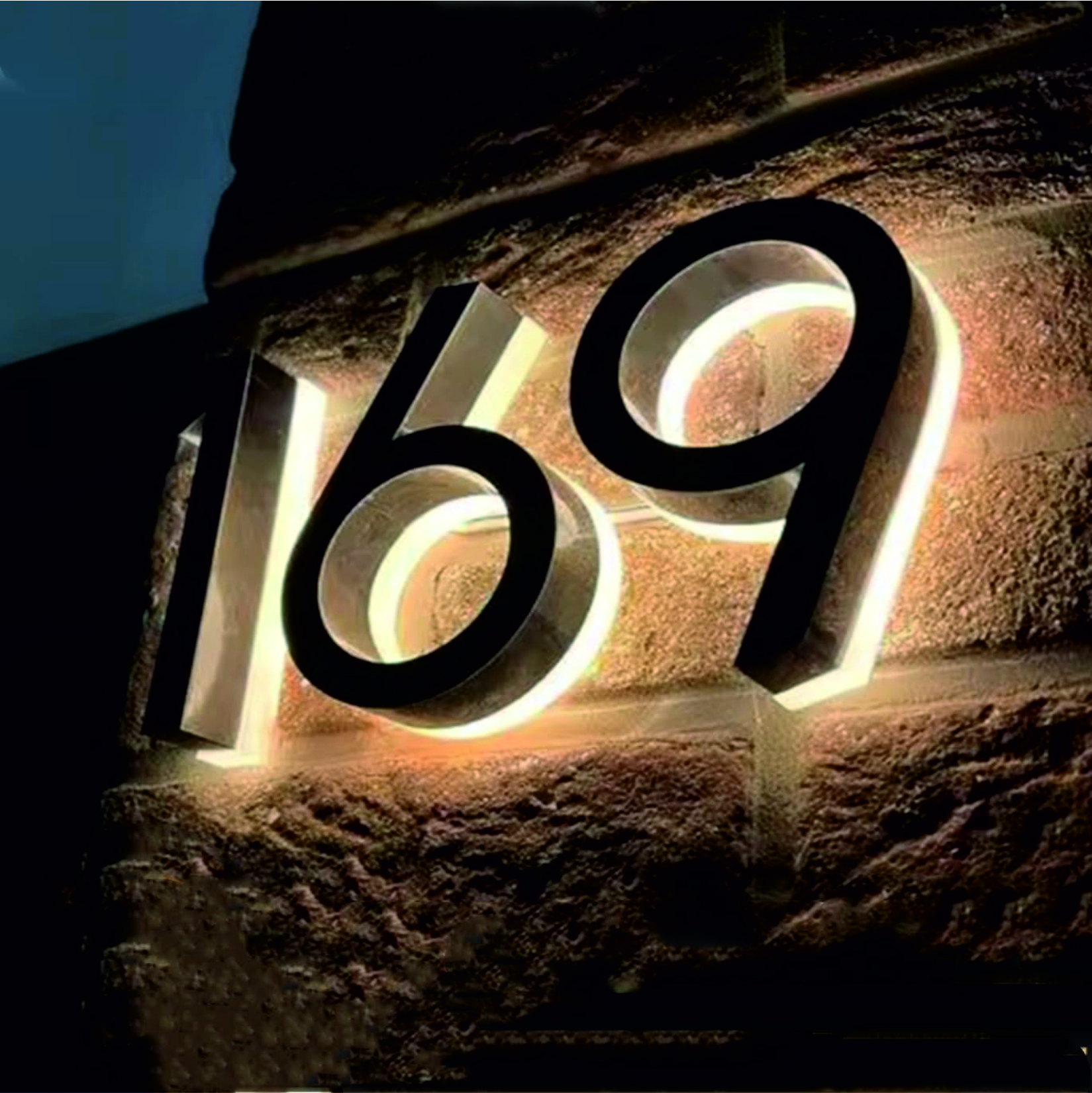 House Number Signs signage installation showcasing SignJunction's professional work