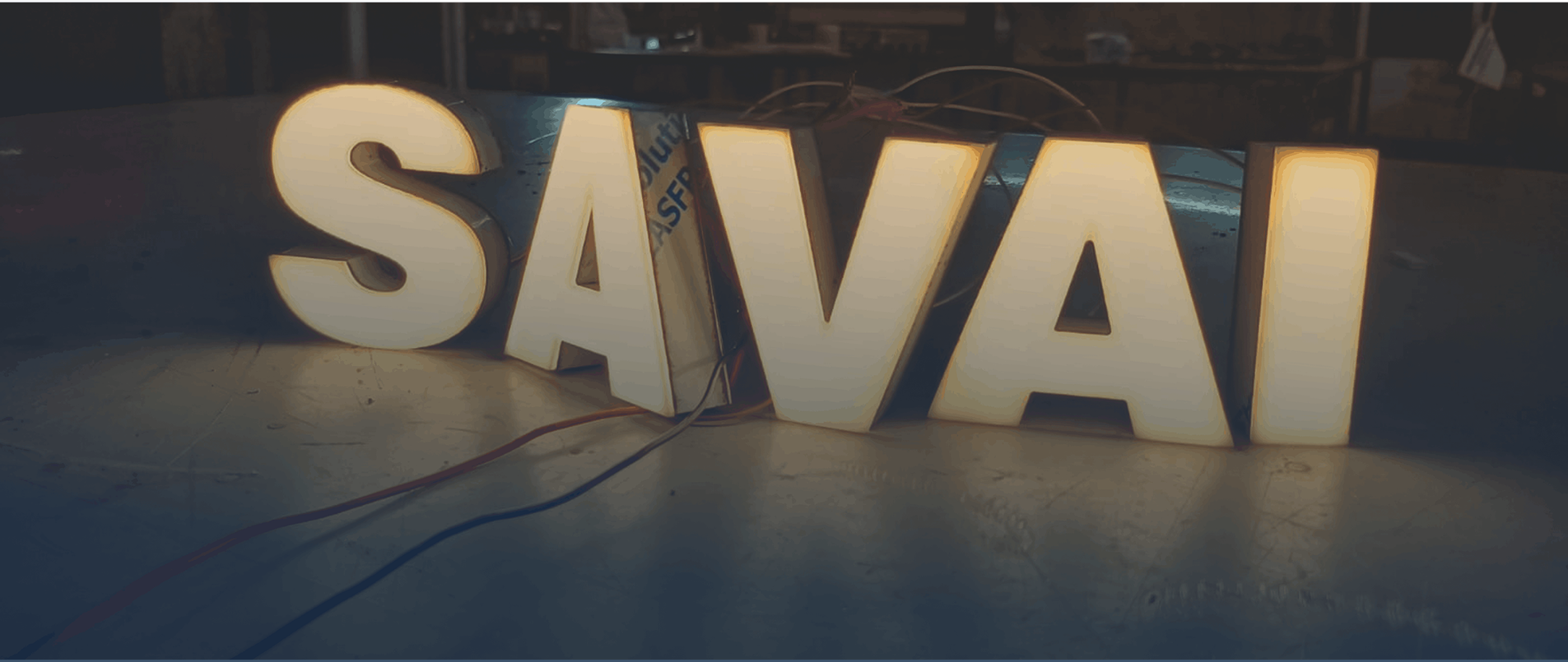 SS Reverse Letter signage installation showcasing SignJunction's professional work