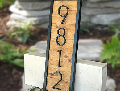 Room Number Signs project 3